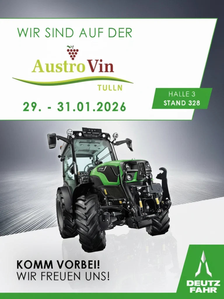 Besuchen Sie DEUTZ-FAHR auf der AustroVin