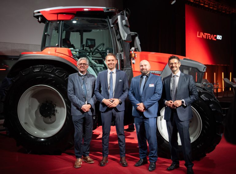 Ein Geräteträger im Traktor-Look