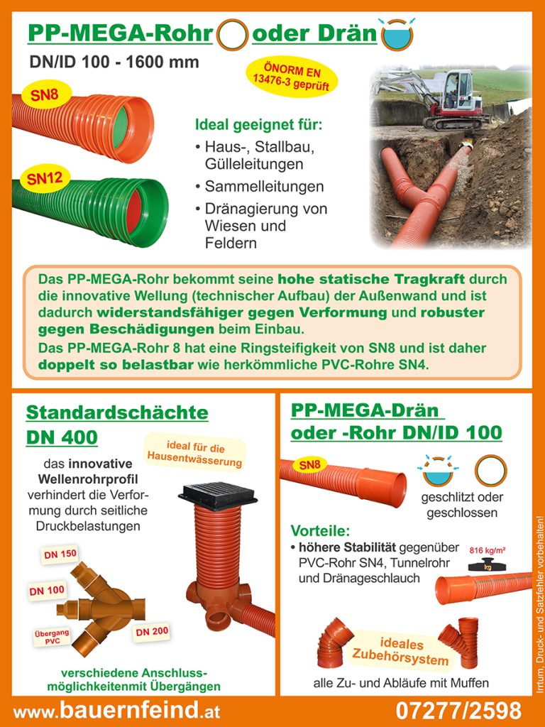 Für jene, die Qualität wollen  Qualitätsrohre aus Österreich