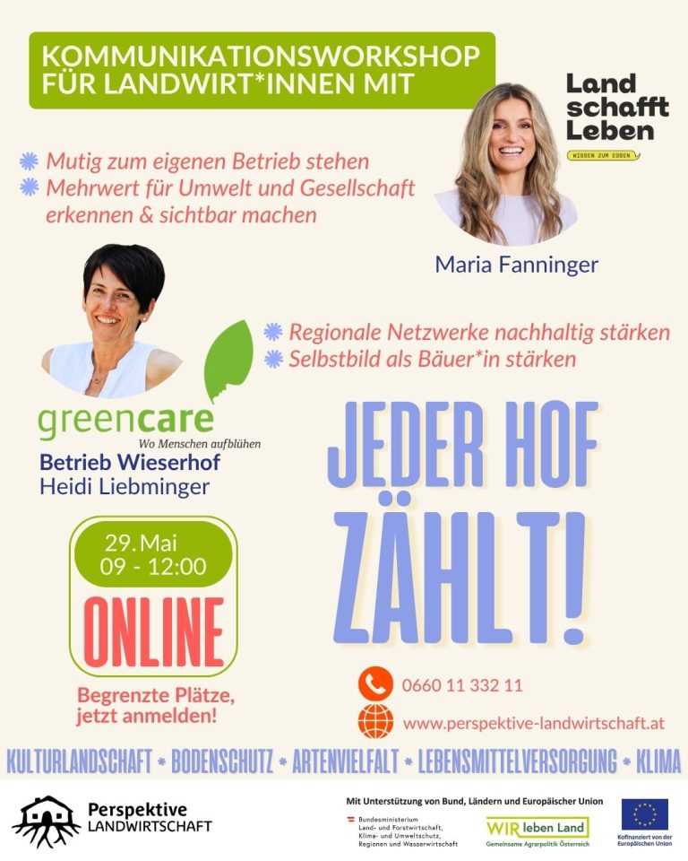 Jeder Hof zählt!