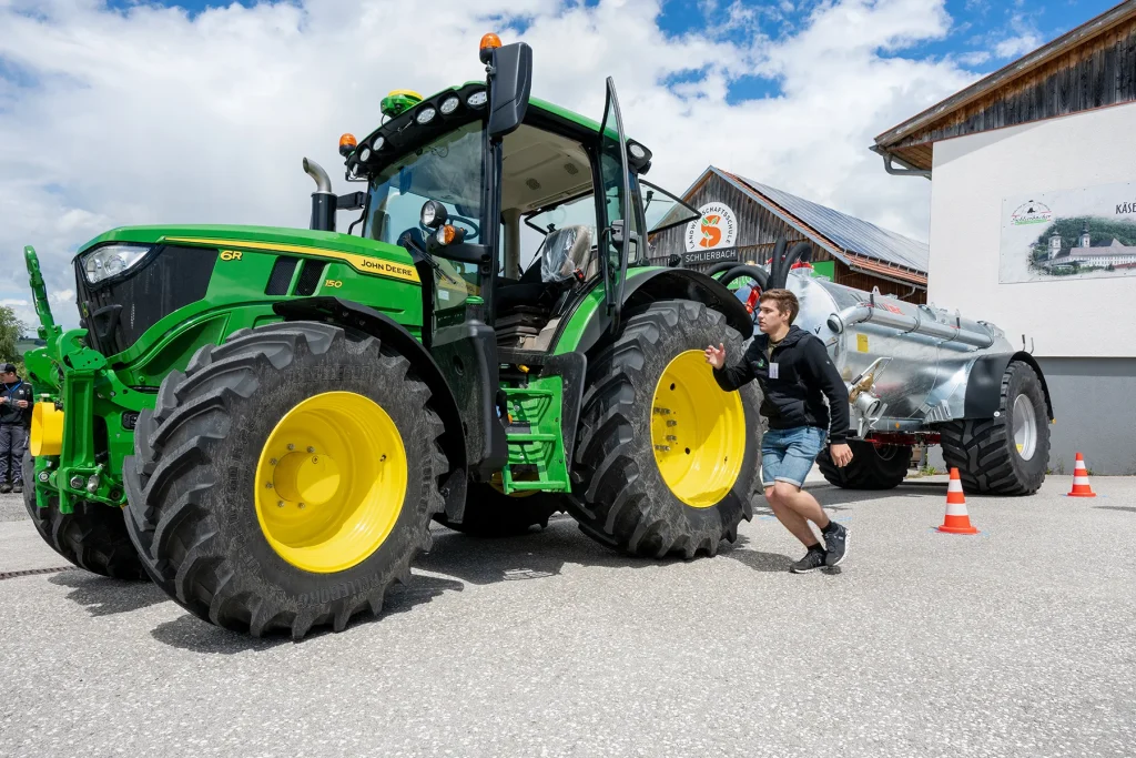 Spritspar-Wettbewerb der OÖ. Landwirtschaftsschulen in Schlierbach