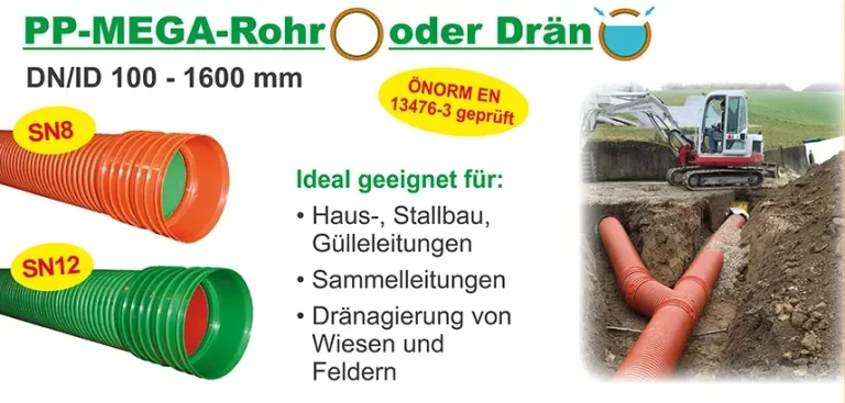 Für jene, die Qualität wollen Qualitätsrohre aus Österreich